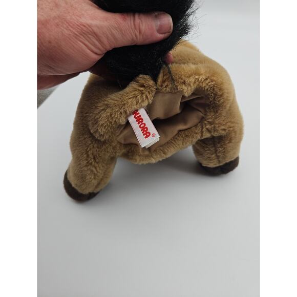 Aurora Trotter Brown Horse Hand Puppet Plush Toy Stuffed Animal Toy 11” - Picture 6 of 12